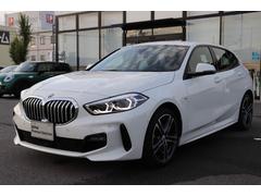１シリーズ １１８ｉ　Ｍスポーツ　アルピンホワイト／認定中古車／ディーラー／レンタアップ／ブルートゥース／コーナーセンサー／ＥＴＣ／ＬＥＤヘッド／ＡＣＣ／バックカメラ／電動シ−ト／ＵＳＢ／スマートキー／ＨＤＤナビ／ナビ／キーレス