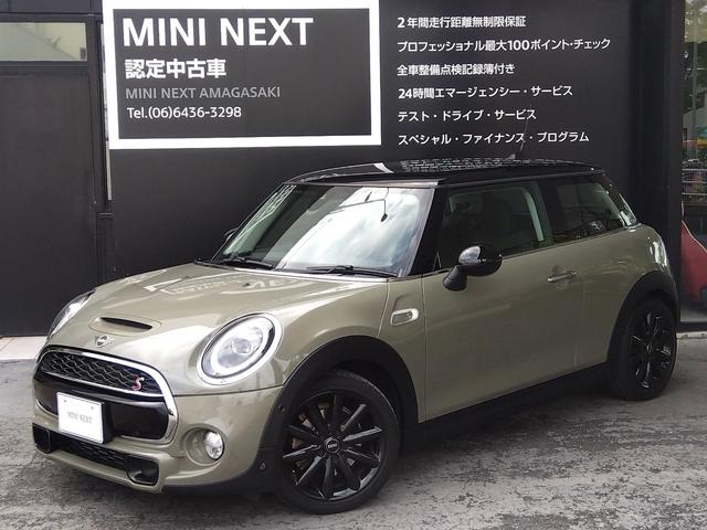 クーパーＳ　ＭＮ２年保証　ナビ　前後ＰＤＣ　バックカメラ　衝突被害軽減ブレーキ　社外ドライブレコーダー　ＬＥＤヘッドライト　オートライト　フォグランプ　ユニオンジャックテールレンズ　アクティブクルーズＣ