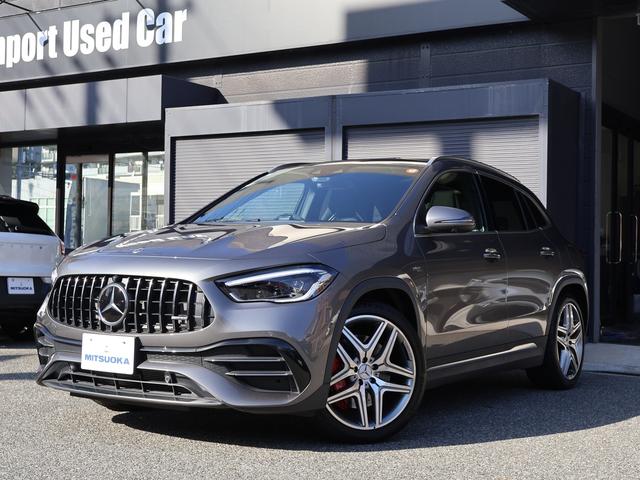 GLAクラス GLA45 S 4マチック+ 新車保証継承付 AMGパフォーマンス&アドバンスドpkg サンR 本革 360&3D シートH&C 20AW HUD ロゴプロジェクター パフォーマンスシート Burmesterサウンド 電動ゲート(1枚目)