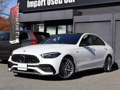 Cクラス C43 4マチック 新車保証継承付き パノラミックルーフ 本革 シートH&C パナメリカーナグリル ブルメスタ3Dサラウンド ARナビ ヘッドアップDISP デジタルライト リアアクスルステアリング 360/3Dビュー 中古車画像