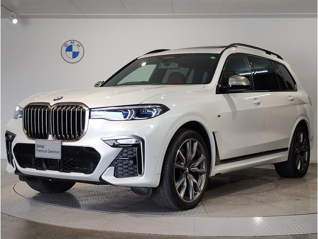 Ｍ５０ｉ　１オーナー　タルトゥーフォレザー　ハーマンカードン　パノラマサンルーフ　マッサージシート　ヘッドアップディスプレイ　アクティブクルーズ　パーキングアシストプラス　純正ナビ　２２インチホイール　Ｇ０７