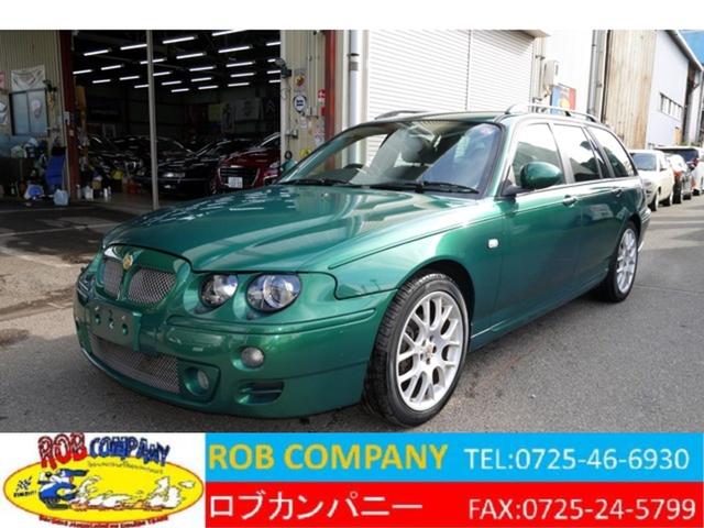 ブリティッシュレーシンググリーンに輝くＭＧ－ＺＴ入庫