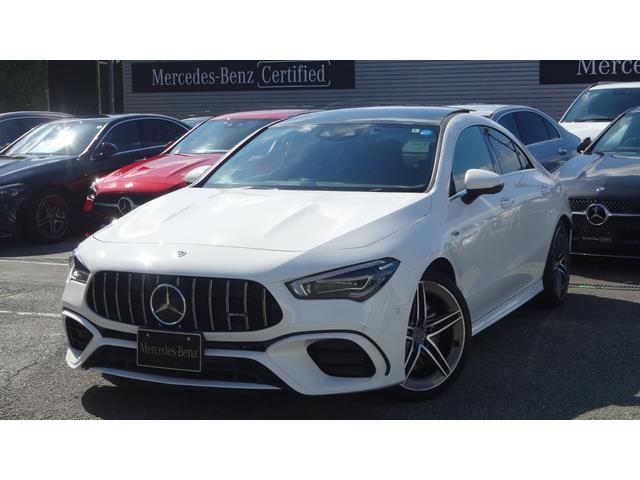 ＣＬＡ４５　Ｓ　４マチック＋　ワンオーナー　ＡＭＧアドバンスドパッケージ　パノラミックスライディングルーフ　ヘッドアップディスプレイ　アンビエントライト　スポーツサスペンション