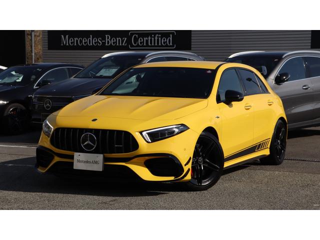 メルセデスＡＭＧ Ａ４５　Ｓ　４マチック＋　エディション１　ヘッドアップディスプレイ　３６０度カメラ　ＭＢＵＸマルチメディアシステム　アンビエントライト　ワイヤレスチャージング　ＡＭＧエクスクルーシブパッケージ