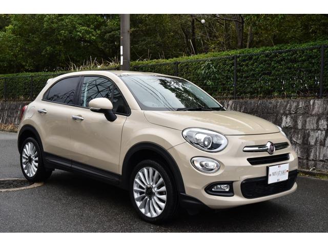 フィアット ５００ｘポップスター プラス ポップスタープラス 弊社買取車 ワンオーナー 黒革 ドラレコの中古車 車体価格237 8万円 18 平成30 年式 走行2 0万キロ 車体色カプチーノ ベージュ 禁煙 ペット同乗無し 奈良県奈良市中町４８８８ ６ 宮武オート学園前 正規