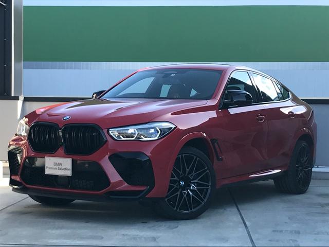 X6M（BMW）コンペティション　ブラックレザーシート　Ｍコンフォートプラスパッケージ　コンペティションカーボンファイバーインテリアトリム　ＢＭＷレーザーライト　Ｍドライバーズパッケージ　Ｍブレーキキャリパー　２２インチ鍛造アルミ 中古車画像