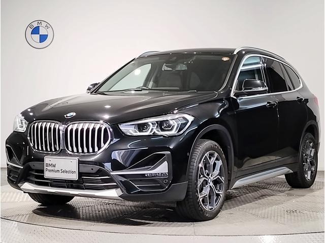X1(BMW) xDrive 18dxラインEDジョイ+ハイラインP コンフォートPKG ワンオーナー 軽減ブレーキ アクティブクルーズコントロール モカレザーシート シートヒーター スマートキー 電動リアゲート HDDナビ バックカメラ 電動シート 18AW 中古車画像