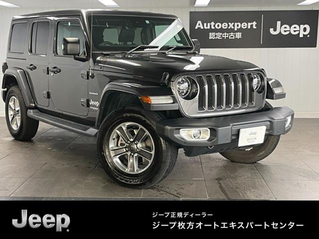 クライスラー ジープ ジープ ラングラーアンリミテッド サハラ 認定中古車１２ヶ月保証 ｕコネクトナビゲーション 黒レザーシート アダプティブクルーズコントロールの中古車 グーネット中古車