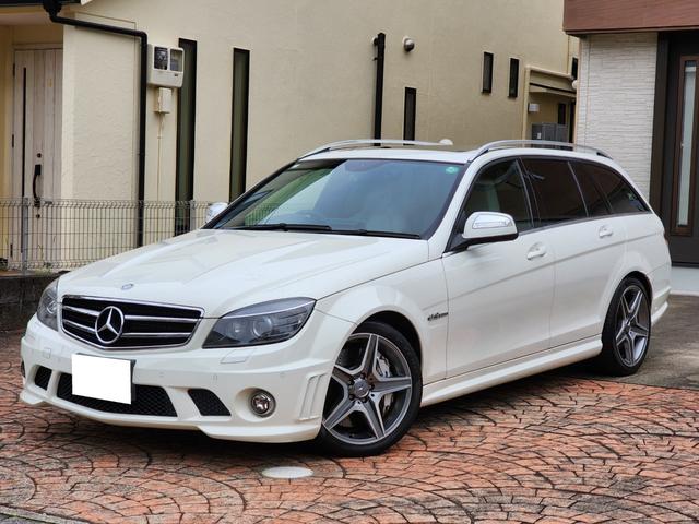 Cクラスステーションワゴン(メルセデス・ベンツ) C63 AMG ステーションワゴン androidディスプレイ 純正ディスプレイ有 正規ディーラー車 記録簿H20、21、22、25、27、28、29、30、R1、2、3、4、5、6 サンルーフ パワーテール 本革 シートヒーター 中古車画像