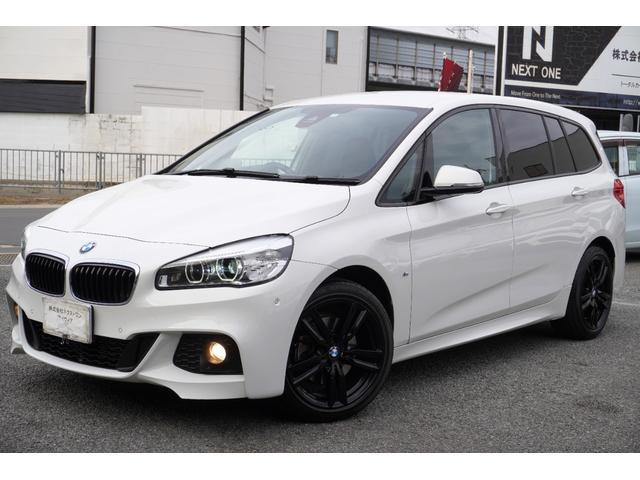 ＢＭＷ ２シリーズ ２１８ｄグランツアラー　Ｍスポーツ　２年保証／１７０項目　正規Ｄ車　黒革　純正ナビ地デジＢカメラＥＴＣ　パワーバックドア　ヘッドアップディスプレイ　パワーシート　シートヒーター　アダプティブクルコン　ＬＥＤヘッドライト