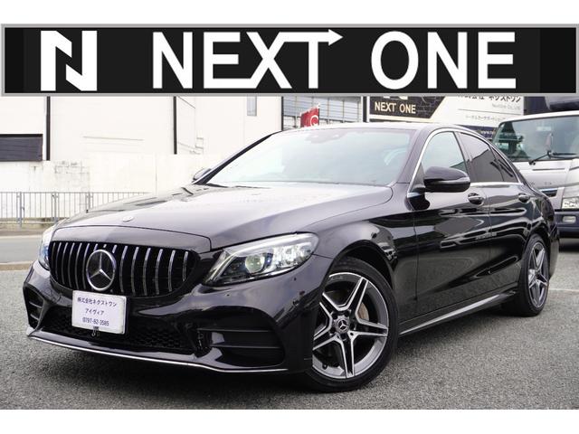 Ｃクラス(メルセデス・ベンツ) Ｃ２２０ｄアバンギャルド　ＡＭＧライン　２年整備工賃保証付　後期　黒革　正規Ｄ車　純正ナビ地デジＢカメラＥＴＣ 中古車画像