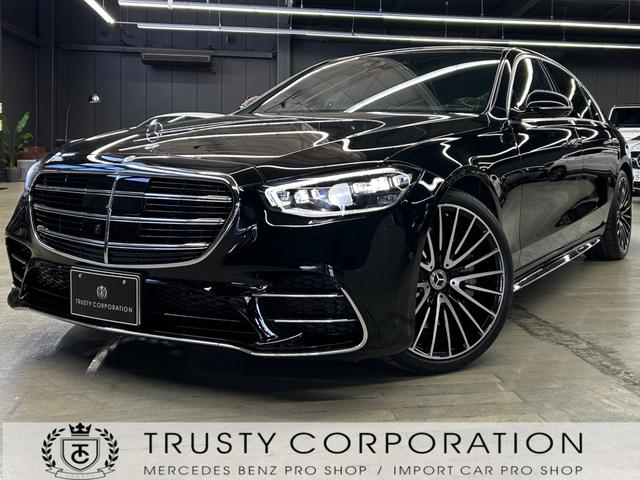 Ｓクラス(メルセデス・ベンツ) Ｓ５８０　４マチックロング　ＡＭＧラインパッケージ　ＡＭＧラインＰＫＧ　リアコンフォートＰＫＧ　レザーエクスクルーシブＰＫＧ　ドライバーズＰＫＧ　オプションＡＭＧ２１インチＡＷ　黒本革シート　パノラマルーフ　ディーラー車検済　ブルメスター 中古車画像