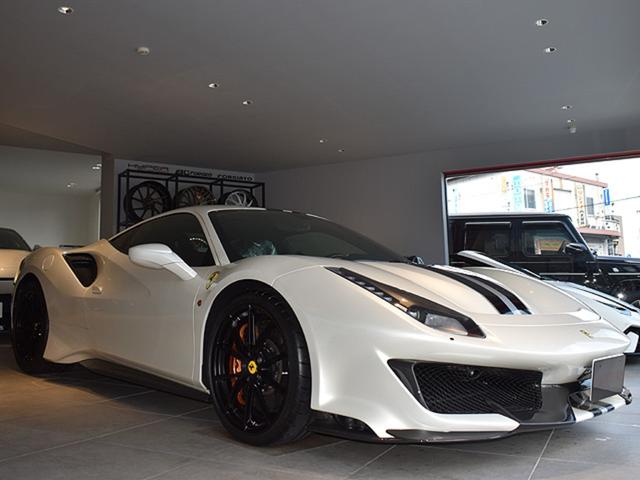 フェラーリ４８８　ＰＩＳＴＡ（ディーラ車）が入庫しました☆