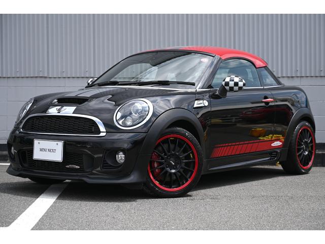 ＭＩＮＩ ＭＩＮＩ ジョンクーパーワークス　クーペ　６速マニュアル車社外１７ＡＷ　ＰＤＣキセノンヘッドライト　オートライト　レインセンサー　クルコン