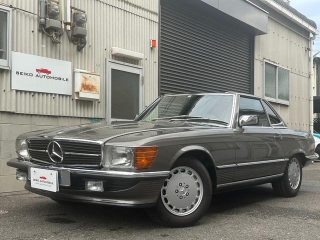 メルセデス・ベンツ ＳＬ ５００ＳＬ　レザーシート　シートヒーター　１５インチアルミホイール　ＥＴＣ　ＵＳＢ入力端子