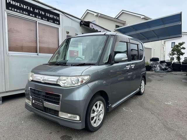タント(ダイハツ) カスタムX 全国1年保証 ウォーターポンプ ベルトディーラー交換済 プラチナグレーメタリック 中古車画像