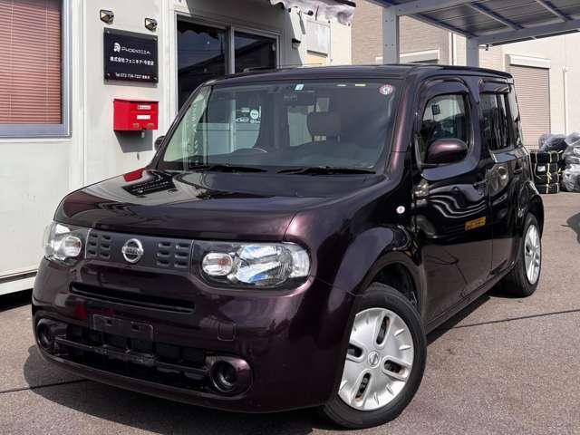 キューブ(日産) 15X Mセレクション 全国1年保証 バックカメラ ドライブレコーダー ビターショコラパール 中古車画像