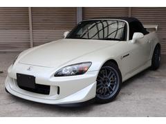 ホンダ　Ｓ２０００　タイプＳ　ＡＰレーシングキャリパー　ピロブッシュ　ダッシュ貫通ロールバー（エアコン有）チタンマフラー