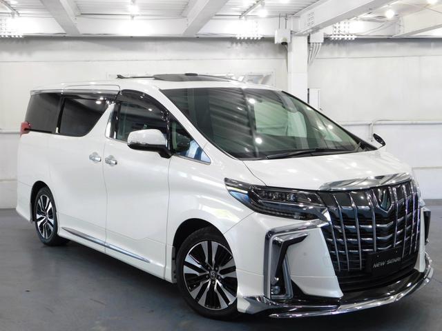 アルファード(トヨタ) 2.5S Cパッケージ 【鑑定済認定車】モデリスタエアロ・サンルーフ・革シート・シートヒーター&クーラー・3眼ライト・10インチモニターナビTV/・後席天井モニター 中古車画像
