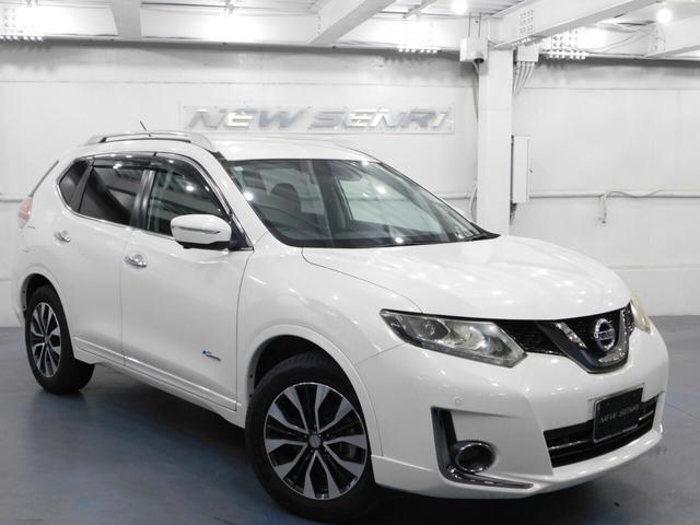 エクストレイル(日産) モード・プレミアi ハイブリッド 30周年特別仕様・鑑定済認定車・黒革シート・電動バックドア・アラウンドビューモニター・衝突軽減ブレーキ・LEDライト・クルーズコントロール 中古車画像