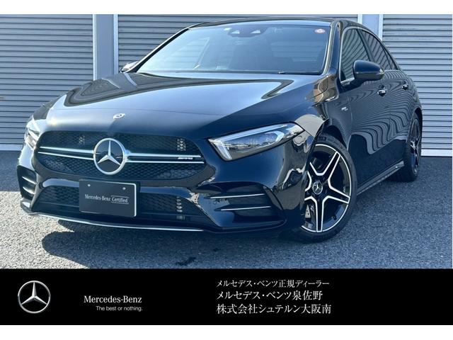 Ａクラスセダン(AMG) Ａ３５　４マチックセダン　認定中古車２年保証　ワンオーナー　アドバンスドパッケージ　ＡＭＧパフォーマンスパッケージ　パノラマスライディングルーフ　３６０度カメラ　アンビエントライト６４色　ヘッドアップディスプレイ 中古車画像