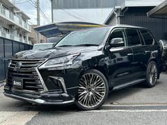 レクサス　ＬＸ　ＬＸ５７０　黒革　モデリスタエアロ　２４インチＷＡＬＤホイール