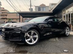 シボレー　シボレーカマロ　ＳＳ　ディーラ車　１オーナ　黒赤レザー