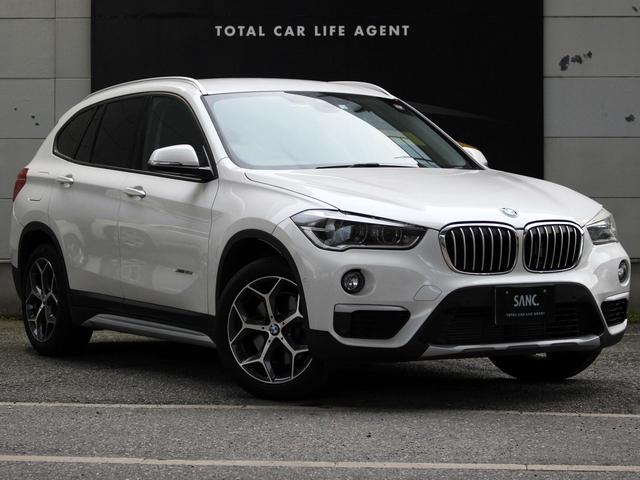 ＢＭＷ Ｘ１ ｘＤｒｉｖｅ　２０ｉ　ｘライン　禁煙車　純正ナビゲーション　バックカメラ　インテリジェントセーフティ　パークディスタンスコントロール　ヒルディセントコントロール　ＬＥＤヘッドライト　ハーフレザーシート　コンフォートアクセス　ＥＴＣ