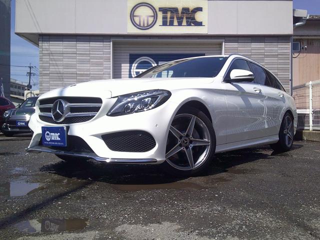 Ｃ２００　ステーションワゴン　スポーツ本革仕様　レーダーセーフティーパッケージ　黒革　ナビＴＶ　ＡＣＣ　ＢＳＭ　ＬＫＡ　シートヒーター　エアバランスＰＫＧ　ＬＥＤヘッドライト　ダイナミックセレクト　エアサス　フットトランクオープナー
