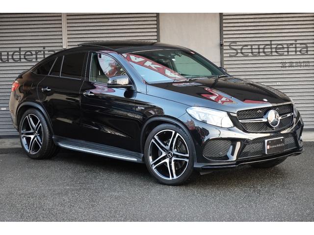 ＧＬＥ４３　４マチック　クーペ　ＡＭＧスタイリング＆ナイトパッケージ・パノラマルーフ・エアサス・ハーマンカードン・アンビエントライト・禁煙車