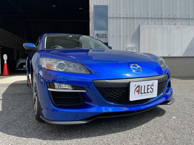 マツダ ＲＸ－８ タイプＲＳ　後期・マツダスピードスポーツサウンドマフラー・オートエグゼダウンサス＆メンバーブレース・ケンウッドナビ・バックカメラ・ドライブレコーダー・ユーザー下取車・ヘッドライトプロテクションフィルム