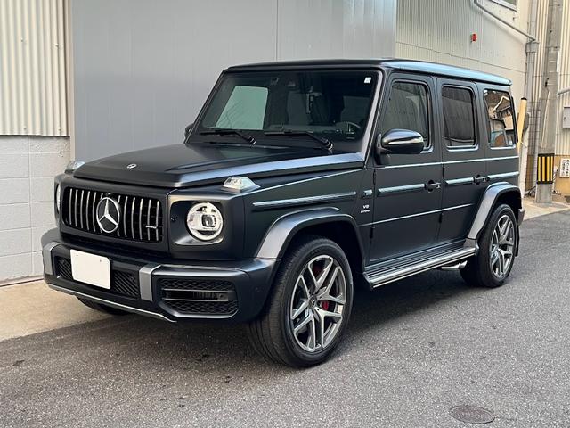 メルセデスＡＭＧ Ｇクラス Ｇ６３　Ｇｍａｎｕｆａｋｔｕｒプログラム＋／プロテクションフィルム（フルボディ）／ボディ同色スペアタイヤリング／２１インチホイール／ナッパレザー／ＡＭＧプレミアムマット／ドラレコ前後／禁煙ワンオーナー／左Ｈ