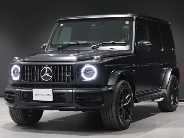 Ｇクラス(AMG) Ｇ６３　Ｇ．ｍａｎｕｆａｋｔｕｒプログラム　ＡＭＧナイトＰＫＧマグノ　マットブラックＡＭＧ２１インチＡＷ　ＡＭＧカーボンインテリアトリム　エナジャイジング　ＡＭＧパフォーマンスエグゾースト 中古車画像