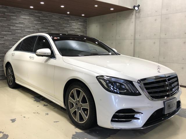 メルセデス・ベンツ Ｓクラス Ｓ５６０　４マチックロング　ＡＭＧライン　パノラミックスライディングルーフ　左Ｈ　エアサス