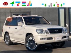 ランドクルーザー100 シグナス 誕生50周年記念特別仕様車 純正ナビ エアサス パワーシート シートヒーター クルーズコントロール HID 4WD 中古車画像
