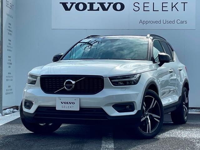 ボルボ ＸＣ４０ Ｂ５　ＡＷＤ　Ｒデザイン　黒半革　フルセグＨＤＤナビ　ＬＥＤ　３６０°カメラ　シートヒーター　スマートキー　ステアリングヒーター　ＡＣＣ　ＥＴＣ　純正１９インチＡＷ