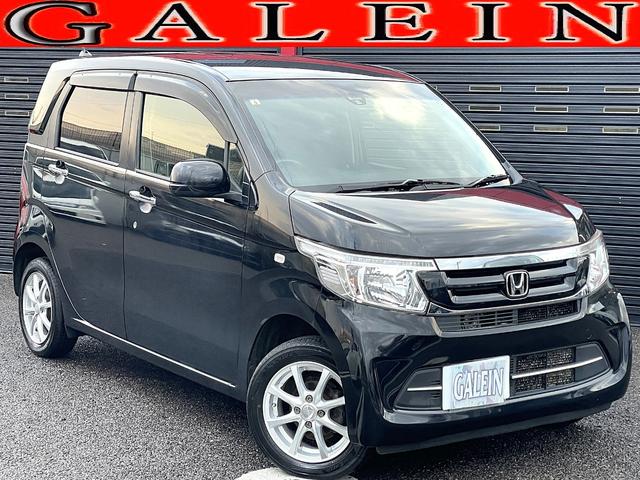 Ｎ−ＷＧＮ(ホンダ) Ｇ・Ｌパッケージ　４ＷＤ／禁煙車／ナビ／バックカメラ／Ｂｌｕｅｔｏｏｔｈ／フルセグＴＶ／ＥＴＣ／スマートキー／シートヒーター／ＵＳＢジャック×２／ＣＤ＆ＤＶＤ／オートエアコン／ドアバイザー／衝突軽減ブレーキ／純正アルミ 中古車画像