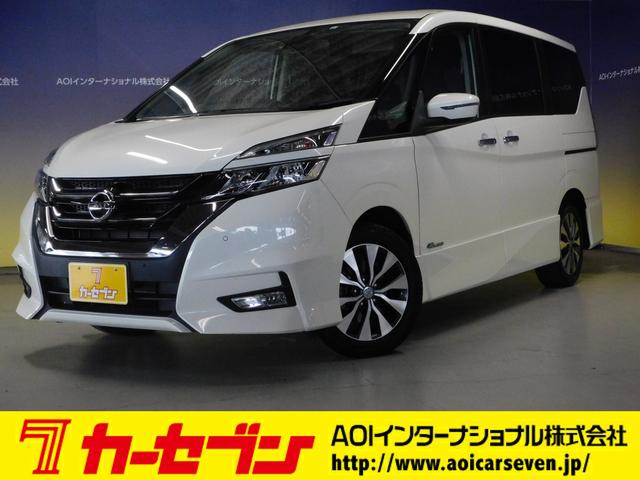 ハイウェイスター プロパイロットエディション 9インチナビTV ドラレコ 後席モニター 衝突軽減ブレーキ 追従クルコン バックカメラ オートライト 16AW CD DVD SD BTオーディオ(1枚目)