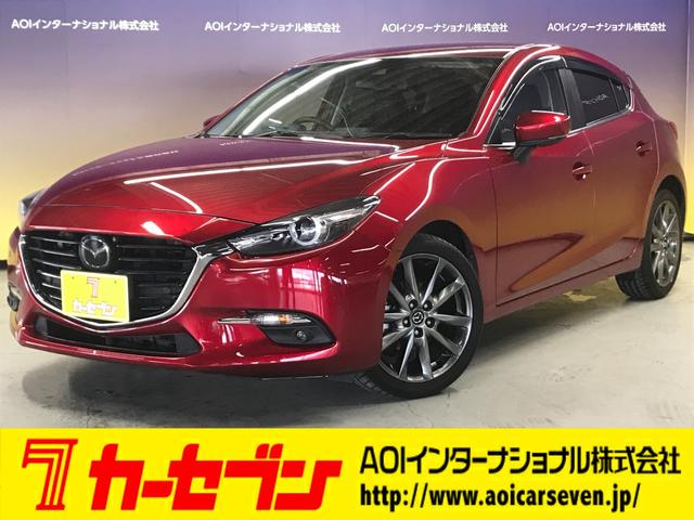 マツダ アクセラスポーツ １５Ｓ　Ｌパッケージ　ワンオーナー車／１８インチアルミ／パワーシート／フルセグＴＶ／ＣＤ／シートヒーター／ＬＥＤ／ヘッドアップディスプレイ／全方位カメラ／ＥＴＣ／ＤＶＤ／ＵＳＢ／ステアリングスイッチ／前後ソナー／ＡＣＣ