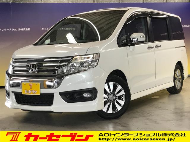 ホンダ ステップワゴンスパーダ Ｚ　アルパイン後席モニター　インターナビセット　ＨＤＤナビ