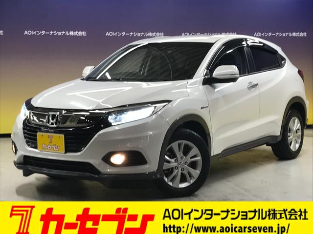 ヴェゼル(ホンダ) ハイブリッドX・ホンダセンシング インターナビセット/追従クルコン/衝突軽減ブレーキ/レーンアシスト/前方ドラレコ/オートLED/Bカメラ/USB/HDMI/BTオーディオ/フルセグTV/純正SDナビ/ETC/プッシュスタート/ETC 中古車画像