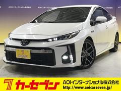 プリウスPHV Sナビパッケージ・GRスポーツ セーフティセンス/衝突軽減ブレーキ/追従クルコン/車線逸脱/アダプティブハイビームシステム/オートLED/シートヒーター/バックカメラ/純正SDナビ/フルセグTV/BTオーディオ/ETC/前後ドラレコ 中古車画像