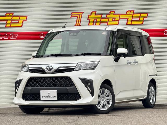 ルーミー(トヨタ) G−T ワンオーナー 社外メモリーナビフルセグTV バックカメラ 両側パワスラ シートヒーター オートハイビーム LEDオートライト LEDフォグ ドライブレコーダー ソナー ETC 中古車画像