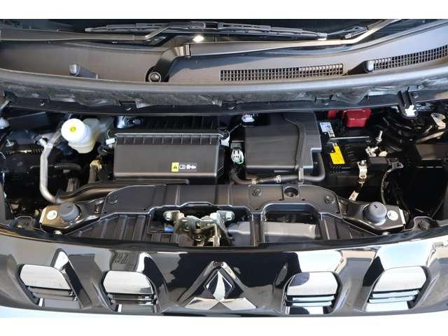 ｅＫスペース Ｇ　オーディオレス・バックカメラ　フルオートエアコン　サイドカーテンエアバック　コーナーセンサー　シートヒーター　インテリキー　アイドリングストップ　盗難防止装置　ベンチシート　両側スライド片側電動（17枚目）