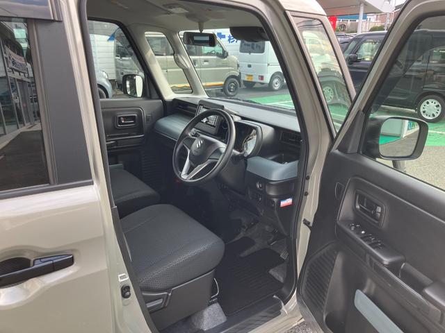 スペーシアベース ＧＦ　衝突被害軽減システム　オートライト　ＬＥＤヘッドランプ　スマートキー　アイドリングストップ　電動格納ミラー　シートヒーター　Ｂｌｕｅｔｏｏｔｈ　エアバック　モスグリーンメタリック　４ＷＤ（33枚目）