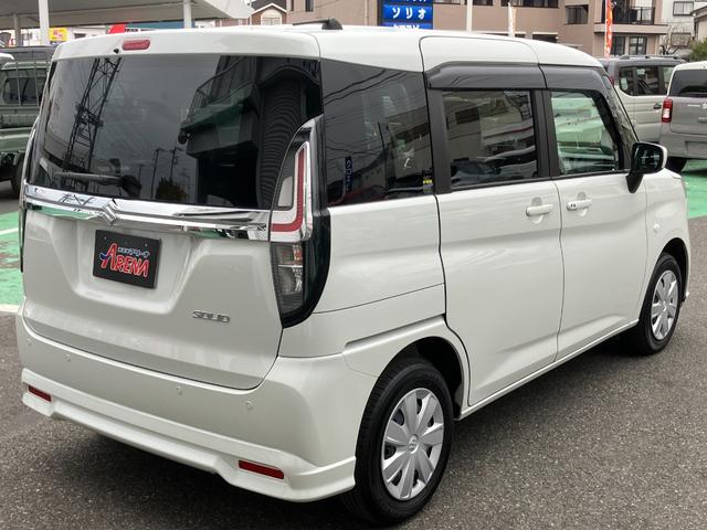 ソリオ Ｇ　バックアイカメラ　地デジ　ブルートゥース　サイドエアＢ　キーフリー　ＤＶＤ再生　運転席エアバッグ　横滑防止　インテリキー　ＡＡＣ　Ａライト　助手席エアバッグ　オートハイビーム　パワステ　フルフラット（10枚目）