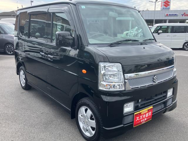 エブリイワゴン ＰＺターボ　ＤＡ６４Ｗ　４型　Ｐスライド　キーレスエントリー　後席左側パワースライドドア　ナビ（ワンセグＴＶ）　オートエアコン　シートヒーター　電動格納式リモコンドアミラー　キーレスエントリー　盗難抑止システム（53枚目）