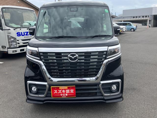 フレアワゴンカスタムスタイル カスタムスタイル　ＨＹＢＲＩＤ　ＸＳ　ナビ　Ｂカメラ　ＥＴＣ　ナビ　バックアイカメラ　ＥＴＣ　両側パワースライドドア　衝突被害軽減システム　シートヒーター　フルオートエアコン　スリムサーキュレーター　キーレスプッシュスタートシステム　盗難抑止システム（5枚目）