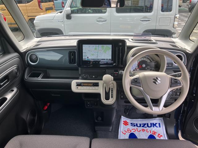 ワゴンRスマイル HYBRID S 3型 全方位モニターナビ 電動パーキング 全方位モニターナビ スズキコネクト 後席左側パワースライドドア 衝突被害軽減システム マイルドハイブリッド アダプティブクルーズコントロール USB電源ソケット 電動パーキングブレーキ LEDランプ(9枚目)