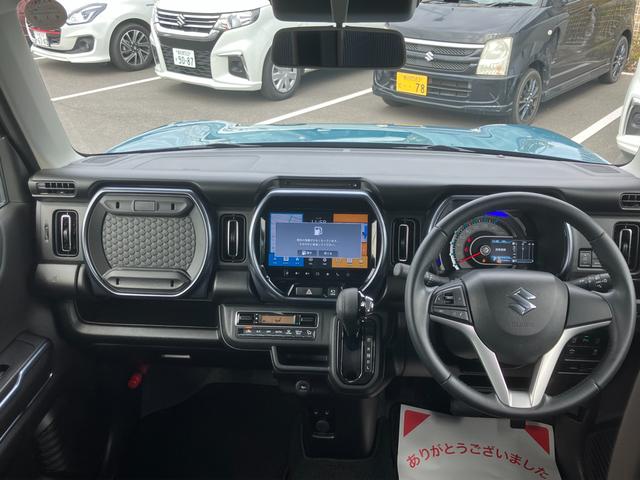 ハスラー Ｊスタイル　全方位モニターナビ　ＥＴＣ　シートヒーター　全方位モニターナビ　ＥＴＣ　衝突被害軽減システム　ＬＥＤヘッドランプ　オートライトシステム　シートヒーター　フルオートエアコン　ステアリングオーディオスイッチ　盗難抑止システム　ルーフレール（8枚目）